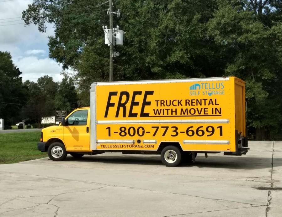 Tellus Storage Moving Truck